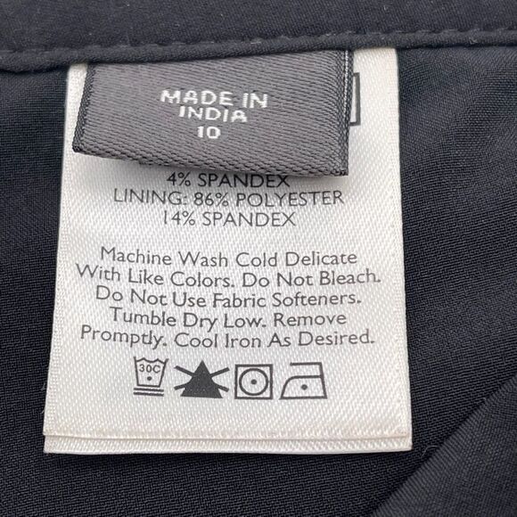 EDDIE BAUER Travex Skort Black Size 10 NWT Quick-Dry Travel Outdoor Active New - Picture 3 of 16